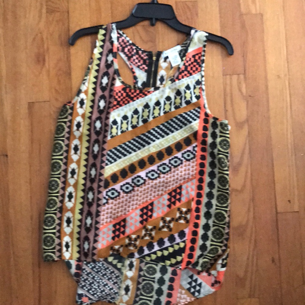 Multi color tank top